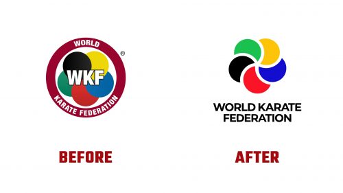 World Karate Federation (WKF) Logo Evolution