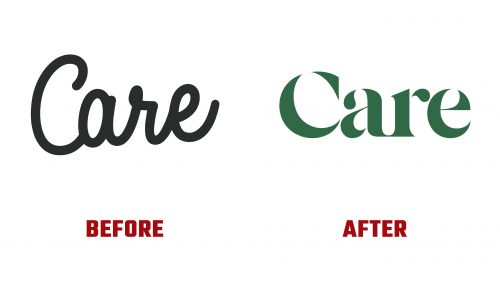 Care Logo Evolution