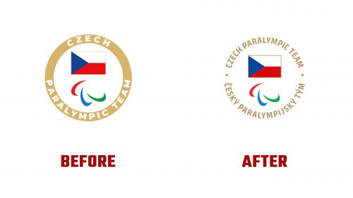 Czech Paralympic Committee Logo Evolution
