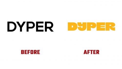 Dyper Logo Evolution