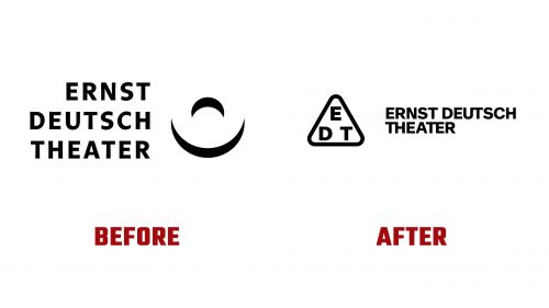 Ernst Deutsch Theater Logo Evolution