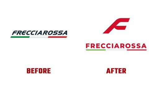 Frecciarossa Logo Evolution