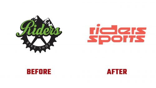 Riders Sports Logo Evolution