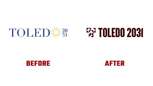 Toledo 2031 Logo Evolution