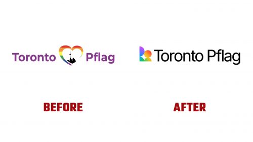 Toronto Pflag Logo Evolution