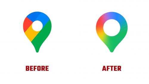 Google Maps Logo Evolution