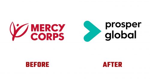 Prosper Global (Mercy Corps) Logo Evolution