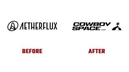 Cowboy Space Logo Evolution
