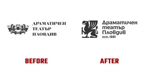 Drama Theatre Logo Evolution