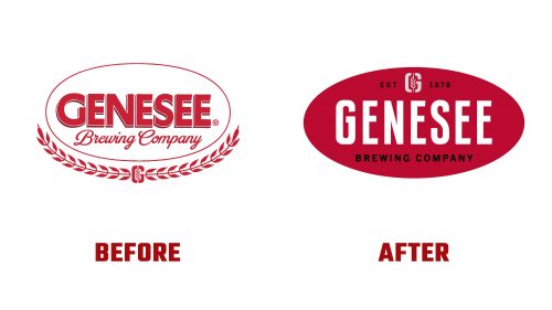 Genesee Brewing Company Logo Evolution