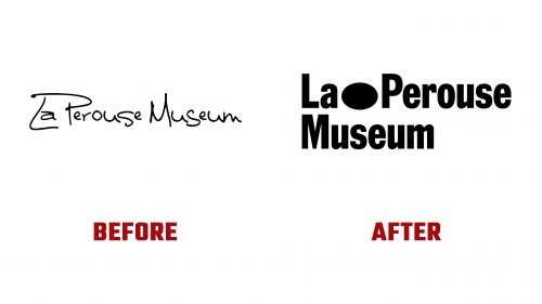 La Perouse Museum Logo Evolution