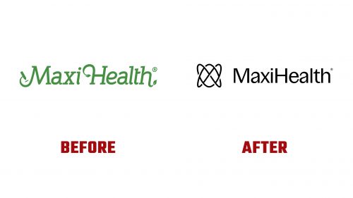 Maxi Health Logo Evolution