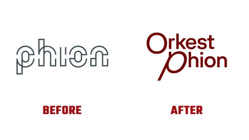 Orkest Phion Logo Evolution