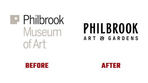 Philbrook Art & Gardens Logo Evolution