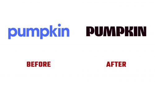 Pumpkin Logo Evolution