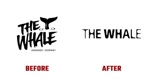 The Whale Logo Evolution