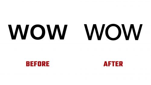 WOW Logo Evolution