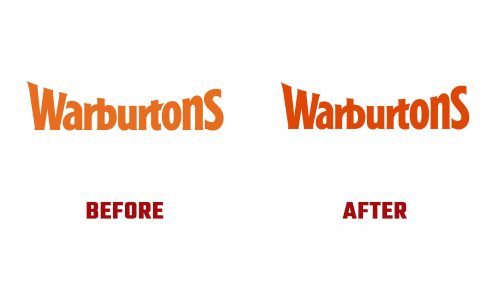 Warburtons Logo Evolution