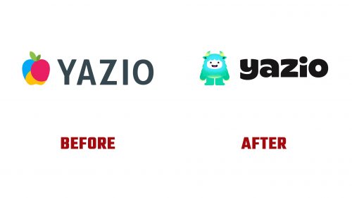 Yazio Logo Evolution
