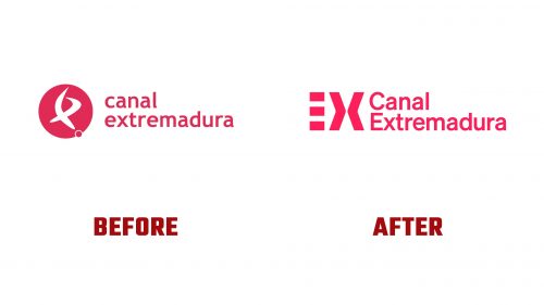 Canal Extremadura Logo Evolution