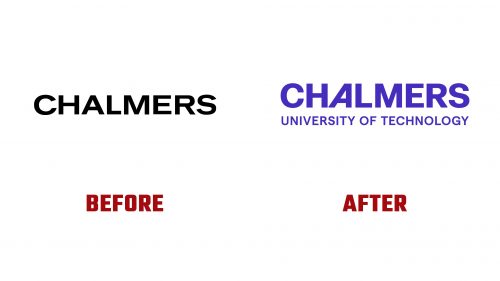 Chalmers University of Technology Logo Evolution