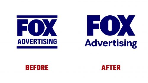 FOX Advertising Logo Evolution
