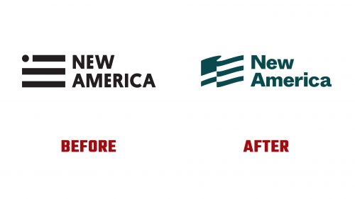 New America Logo Evolution