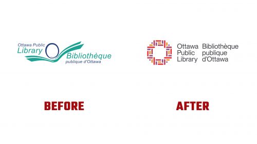 Ottawa Public Library Logo Evolution