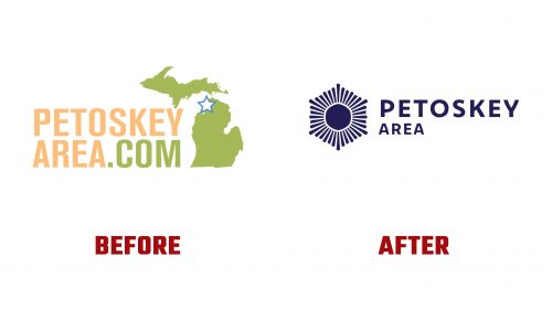 Petoskey Area Logo Evolution