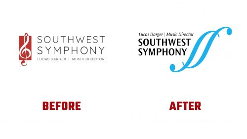 Southwest Symphony Logo Evolution