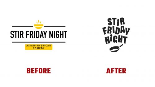 Stir Friday Night Logo Evolution