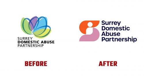 Surrey Domestic Abuse Partnership Logo Evolution