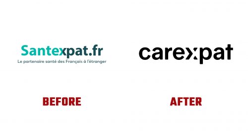 careXpat Logo Evolution