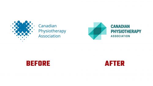 Canadian Physiotherapy Association Logo Evolution