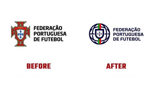 Federacao Portuguesa de Futebol Logo Evolution