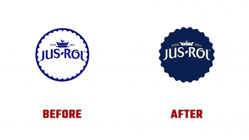 Jus-Rol Logo Evolution