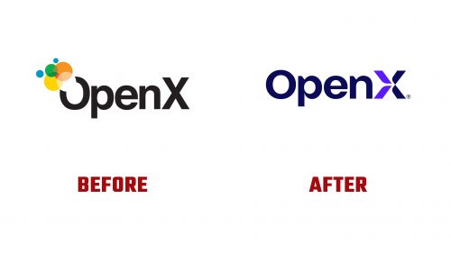 OpenX Logo Evolution