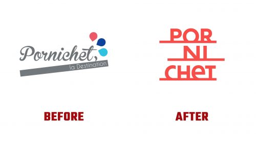 Pornichet Logo Evolution