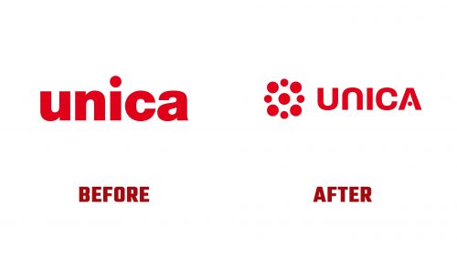 Unica Logo Evolution