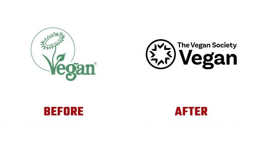 Vegan Trademark Logo Evolution
