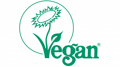Vegan Trademark Logo Old