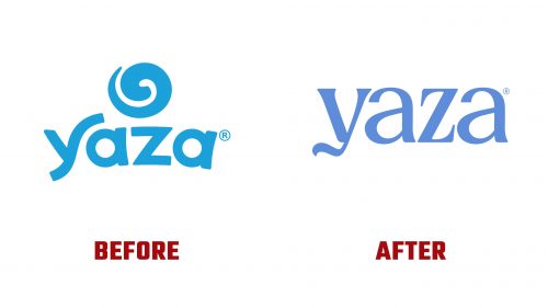 Yaza Logo Evolution