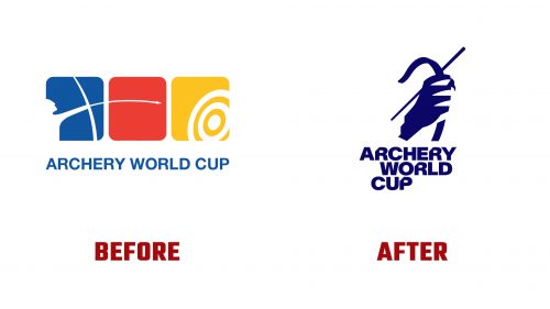Archery World Cup Logo Evolution