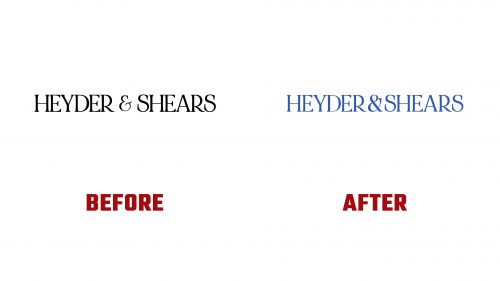 Heyder & Shears Logo Evolution