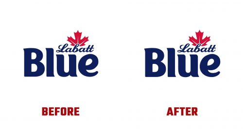 Labatt Blue Logo Evolution