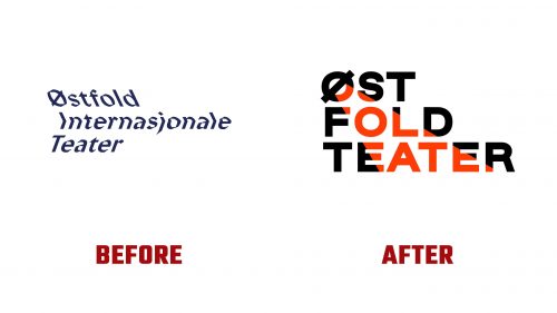 Ostfold Teater Logo Evolution