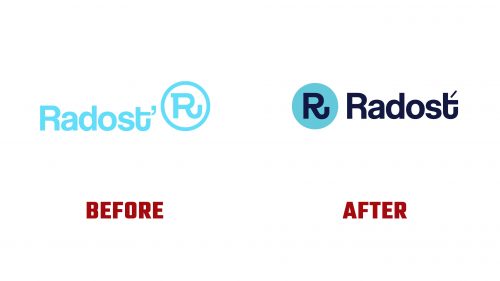 Radost' Logo Evolution