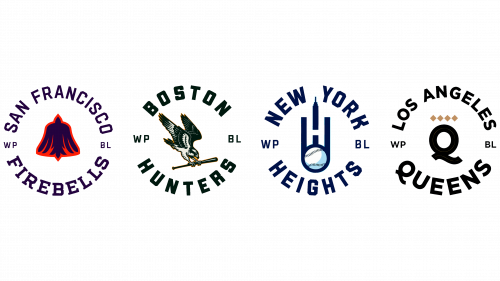 Women's Pro Baseball League's Teams Logo